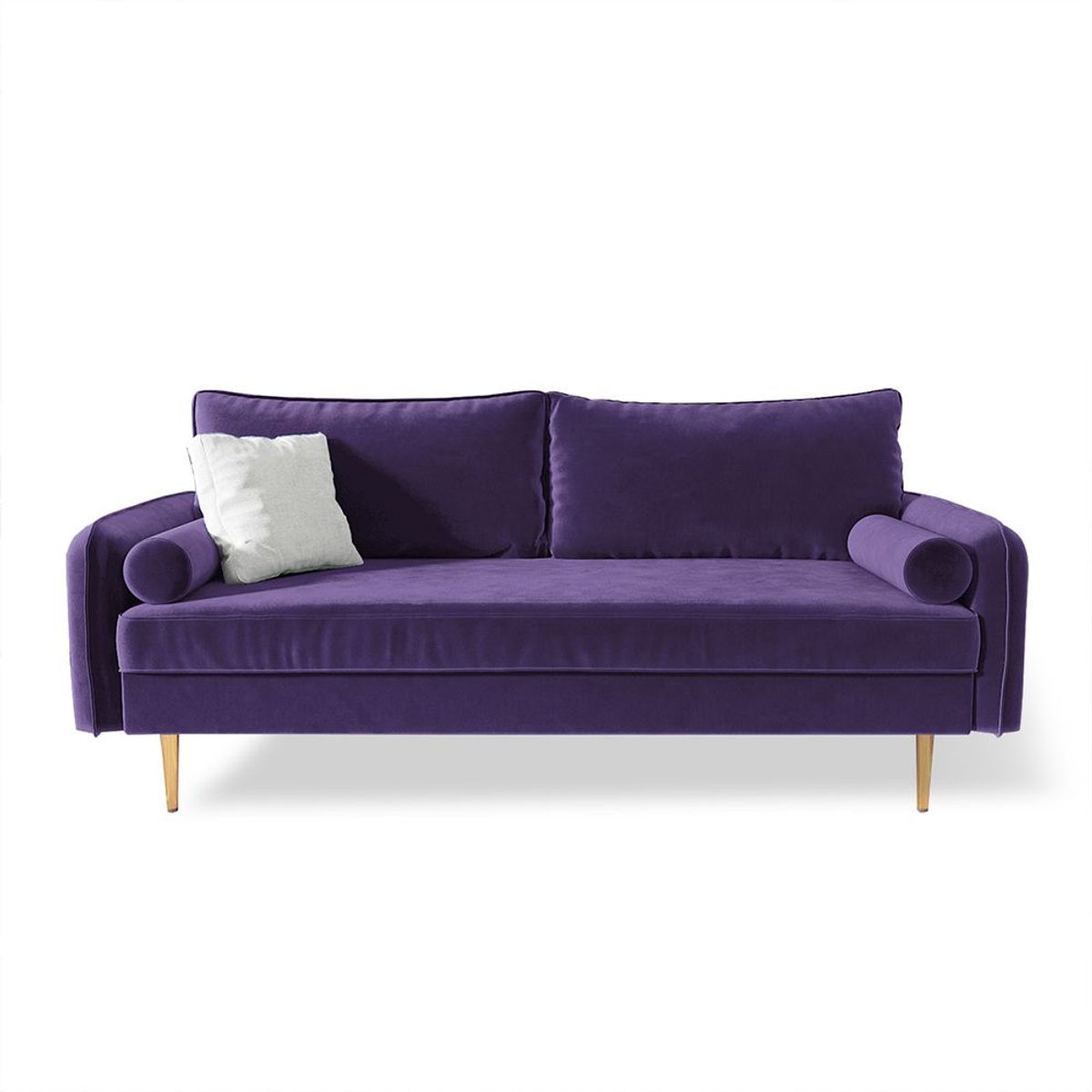 HOME PREMIUM - Sofa Finland 3 Cuerpos Violeta.