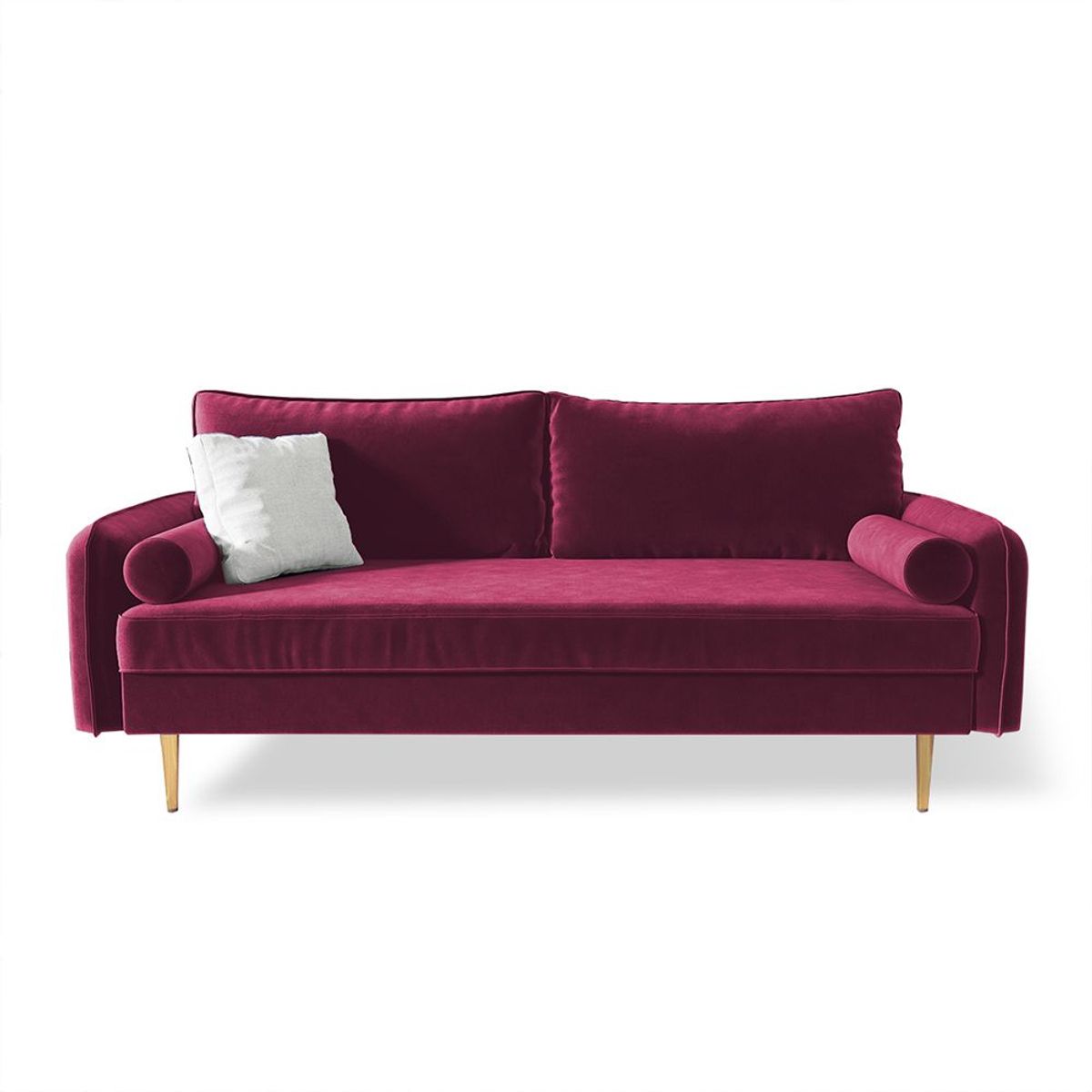 HOME PREMIUM - Sofa Finland 3 Cuerpos Fucsia.