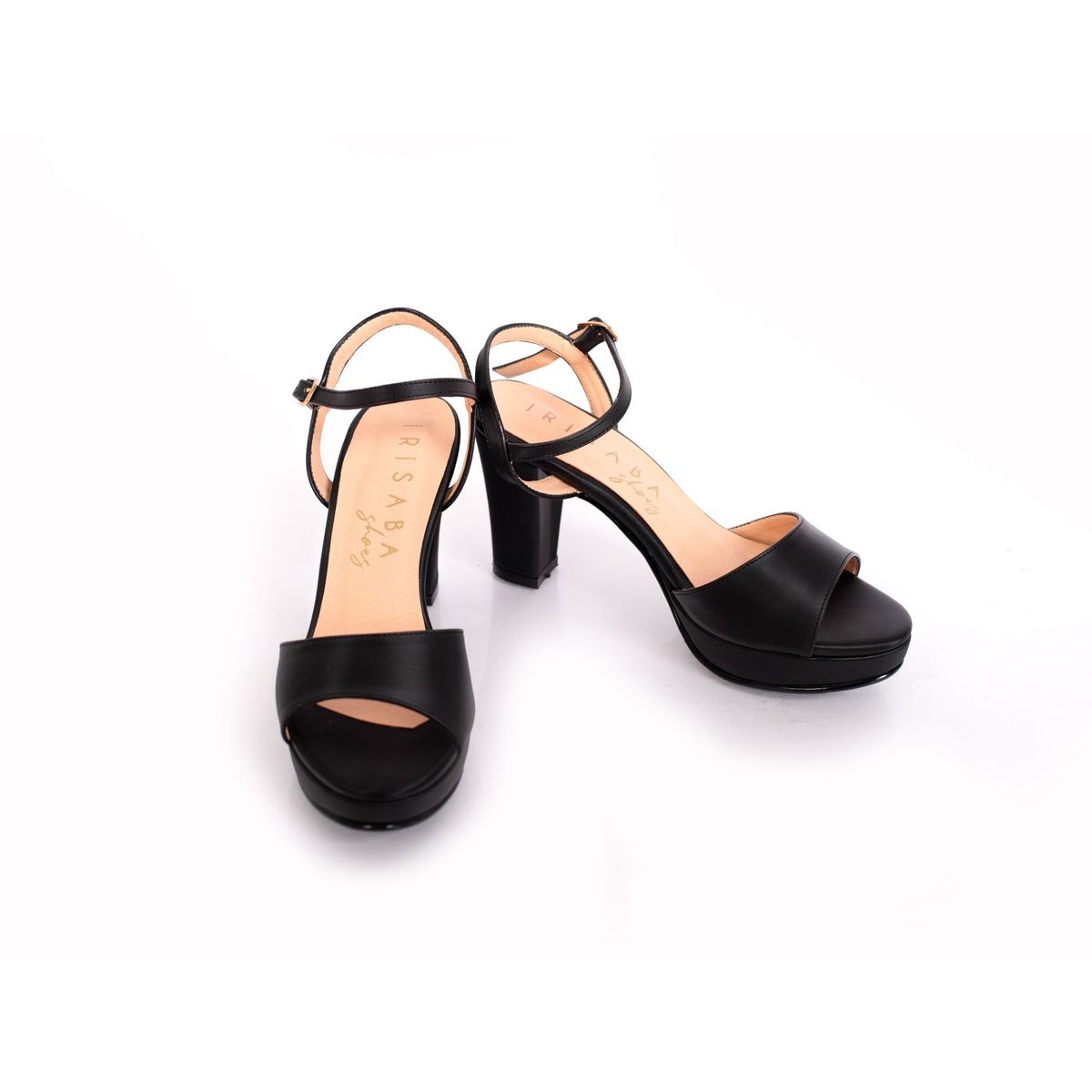 IRISABA - SANDALIAS PLATAFORMA IRISABA PARA MUJER GALA NEGRO_.
