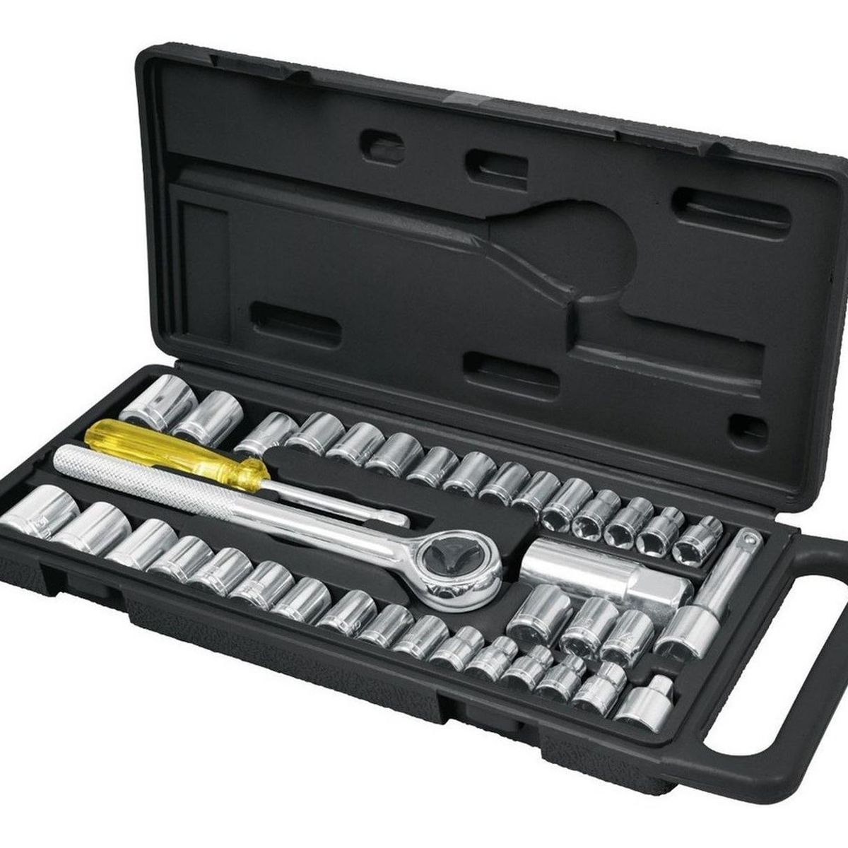 PRETUL - Juego de 39 herramientas 1/4" y 3/8" Pretul