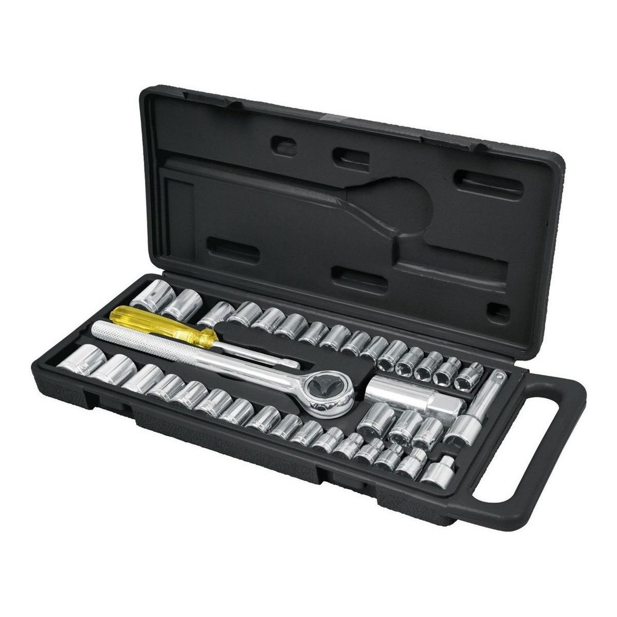 PRETUL - Juego de 39 herramientas 1/4" y 3/8" Pretul