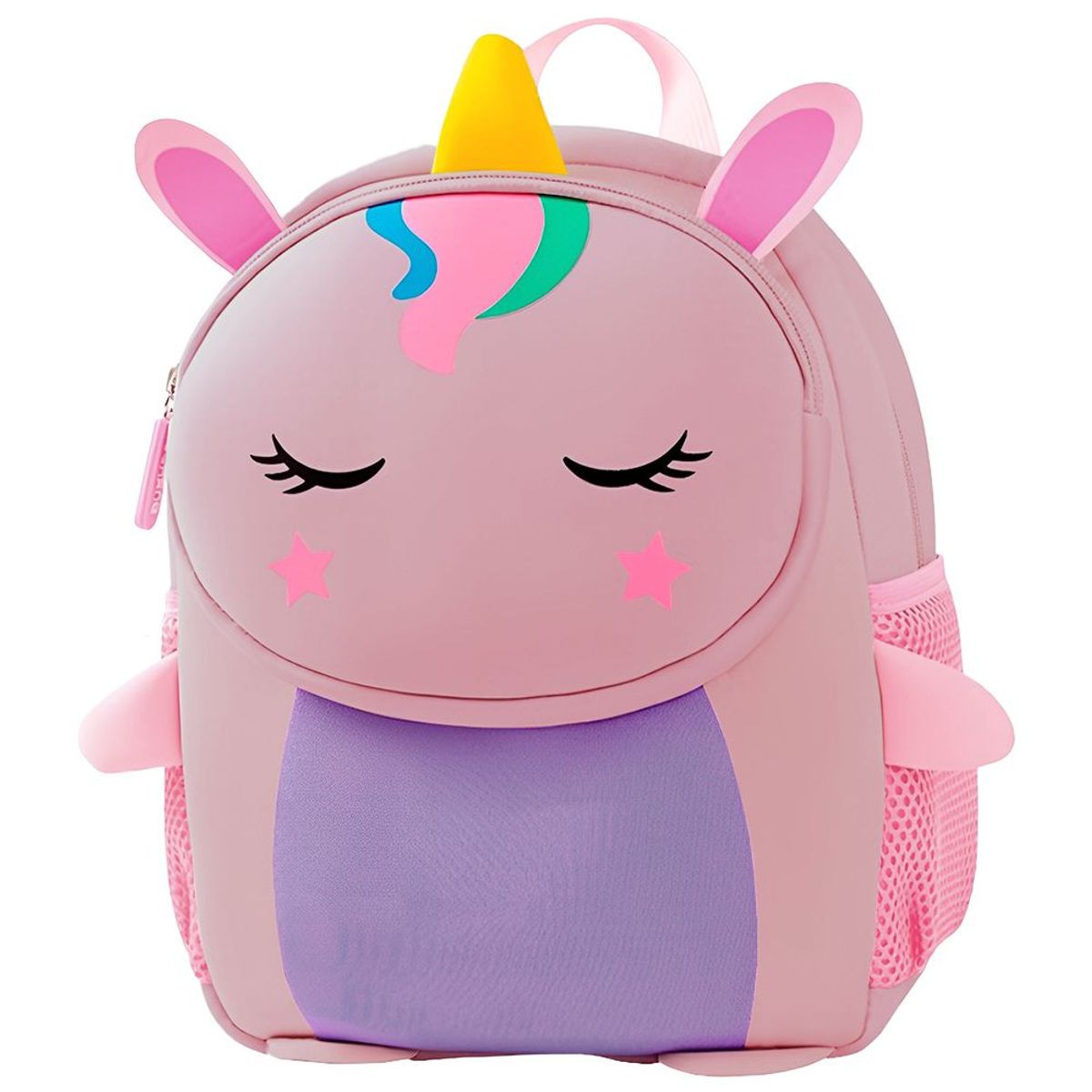 MINARI - Mochila  Escolar Infantil para Niños de Unicornio Rosado 725M