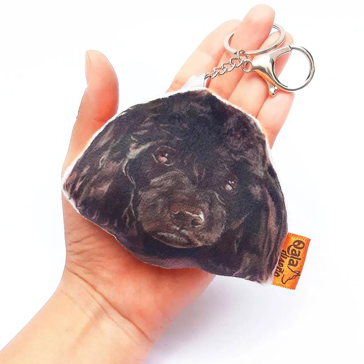 QALA DISEÑO - Llavero hecho a mano - Qala Diseño - Perro Poodle Negro