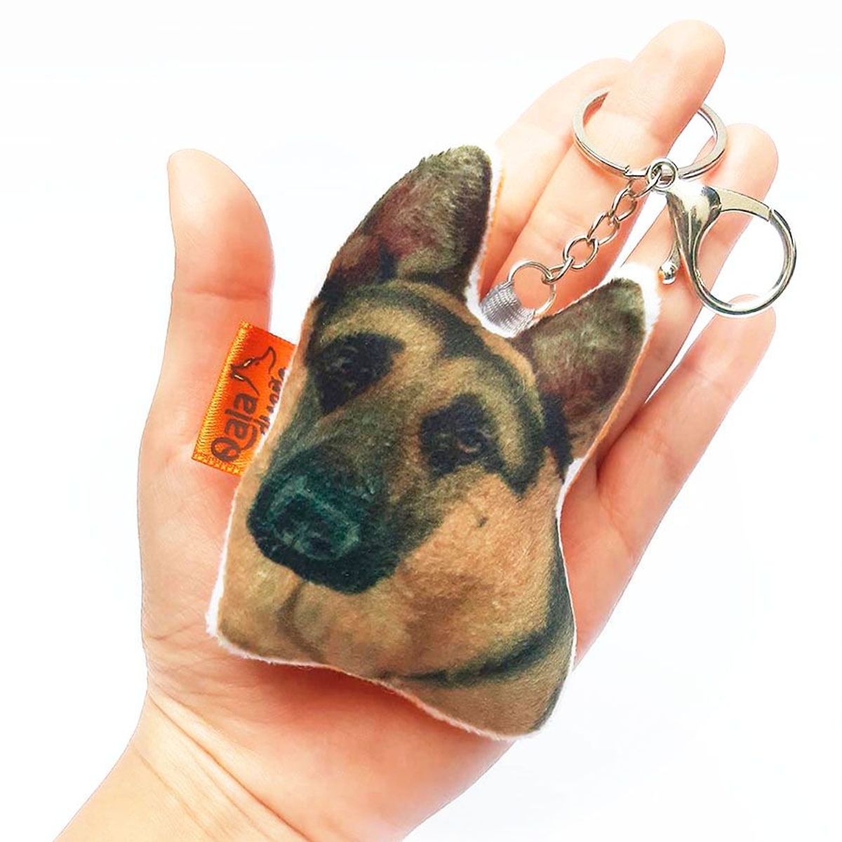 QALA DISEÑO - Llavero hecho a mano - Qala Diseño - Perro Pastor Alemán