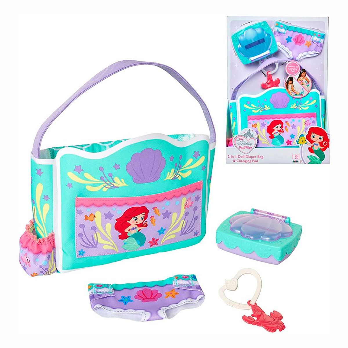 JAKKS PACIFIC - Maletín My Disney Bebé Ariel
