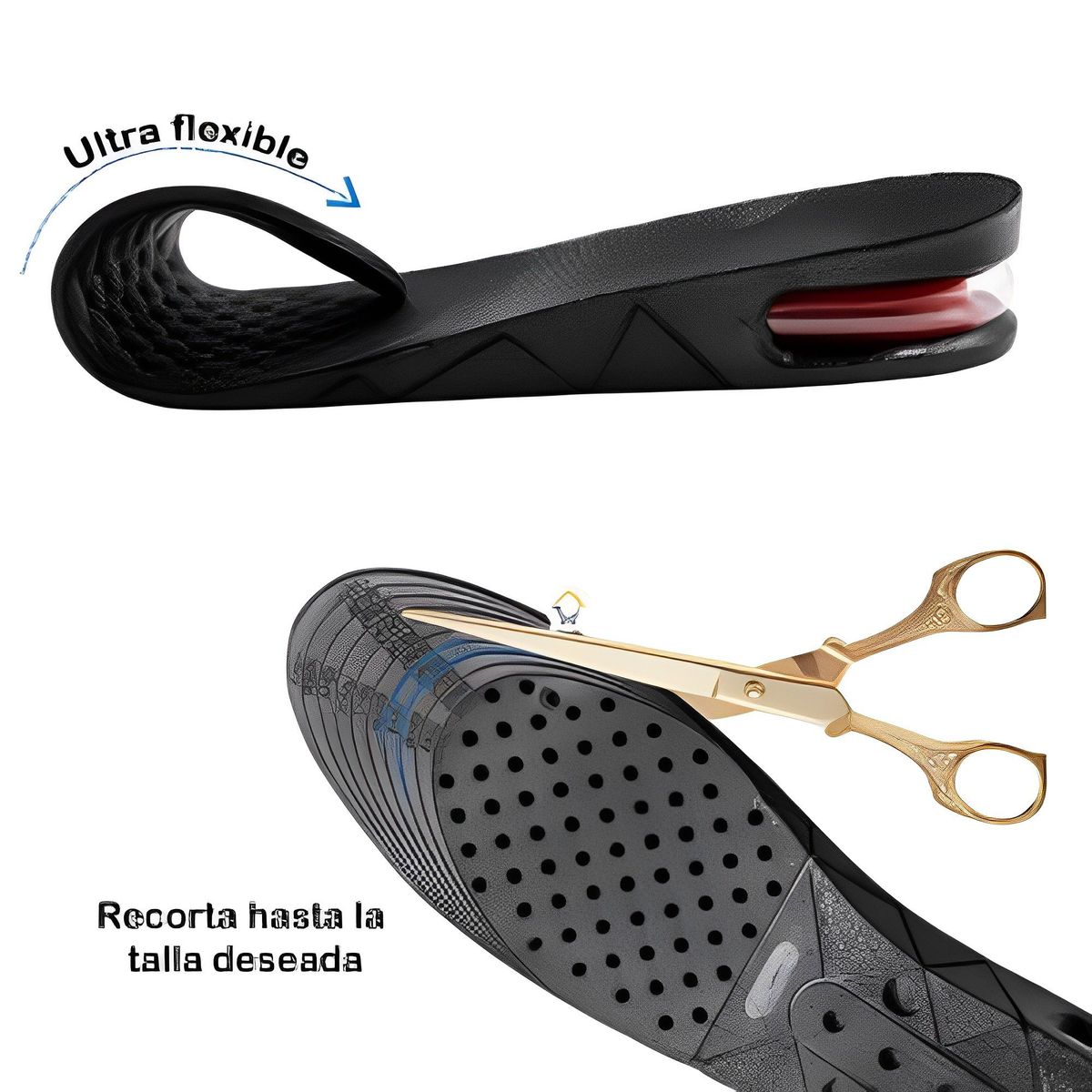 INSPIRA MARKET - Plantillas Para Aumentar Estatura De 3 A 6 Cm