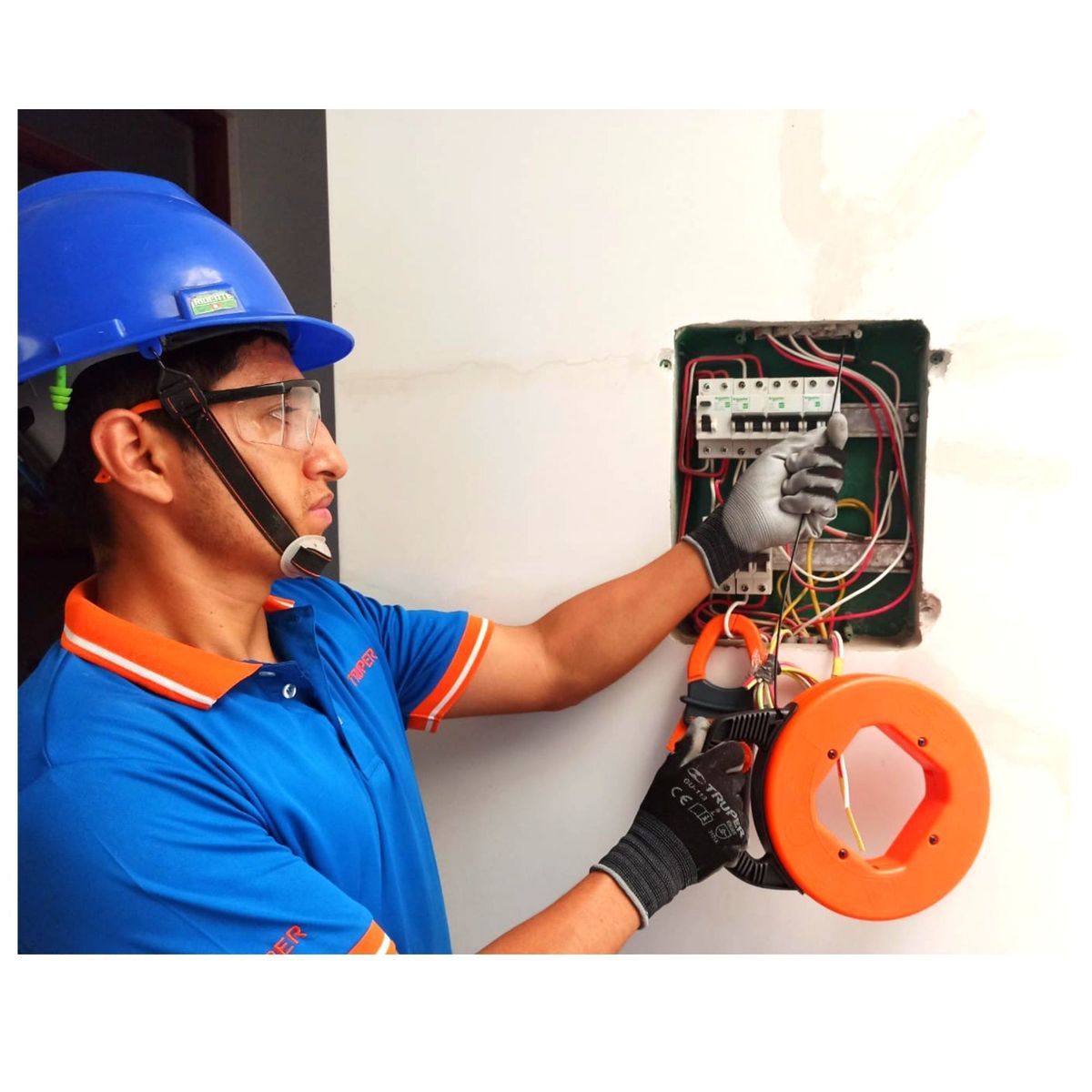 TRUPER - Wincha Pasacable de acero 15 m USO RUDO truper