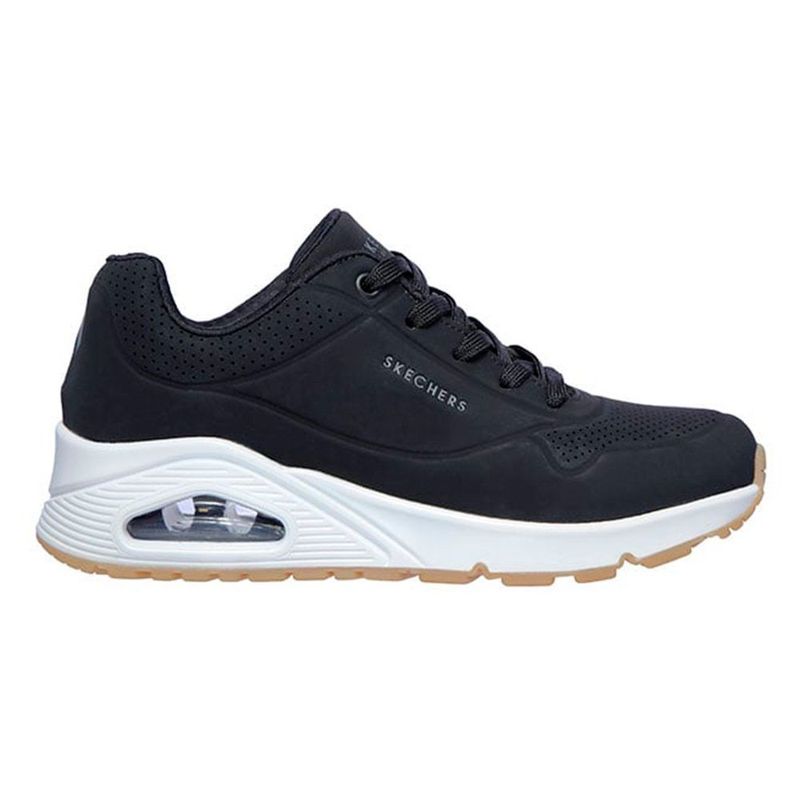 SKECHERS - Zapatilla Skechers Uno - Stand On Air 73690-BLK - Negro