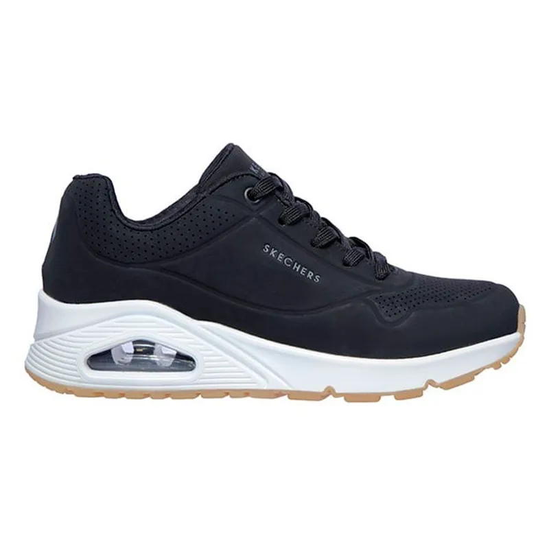 SKECHERS - Zapatilla Skechers Uno - Stand On Air 73690-BLK - Negro
