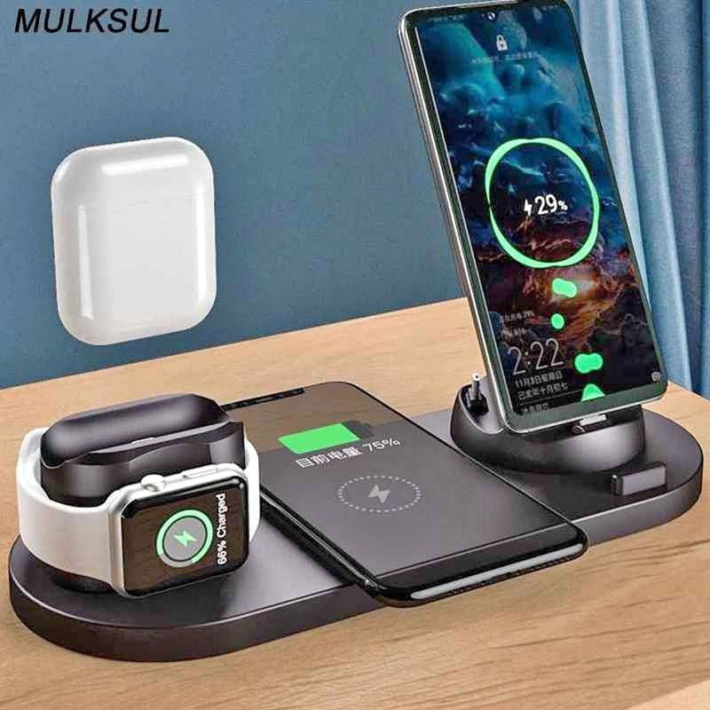 GENERICO - Cargador 6 en 1  multifuncional