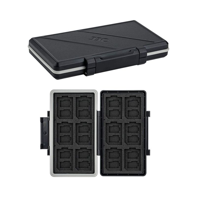 GENERICO - Porta Memorias JJC  (12 SD - 24 Micro SD)