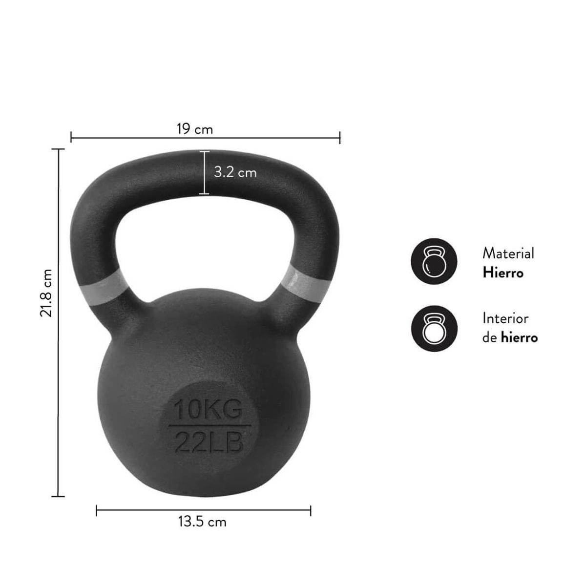 ULTIMATE FITNESS - Kettlebell Elite 10 kg