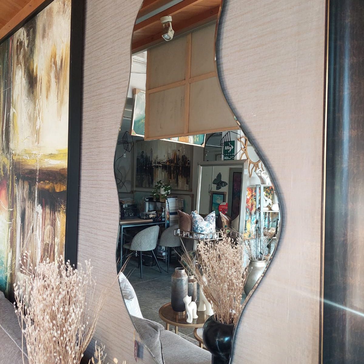 GENERICO - Espejo Irregular 120x65 cm