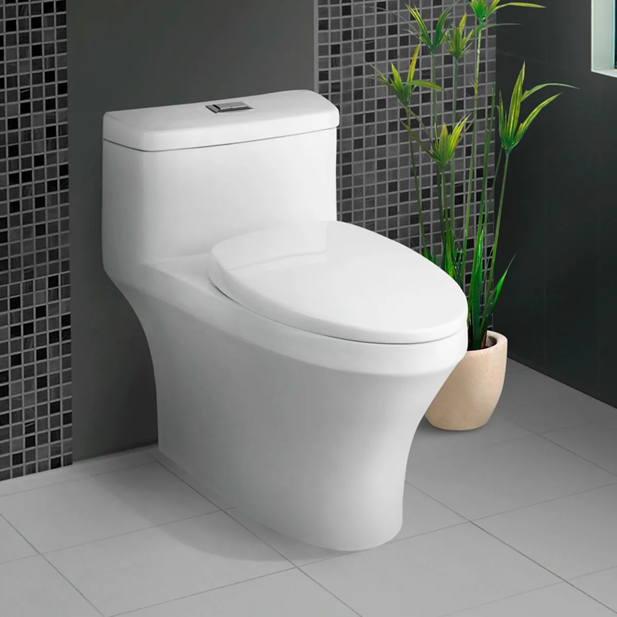 VAINSA - Inodoro One piece Ocean blanco Vainsa