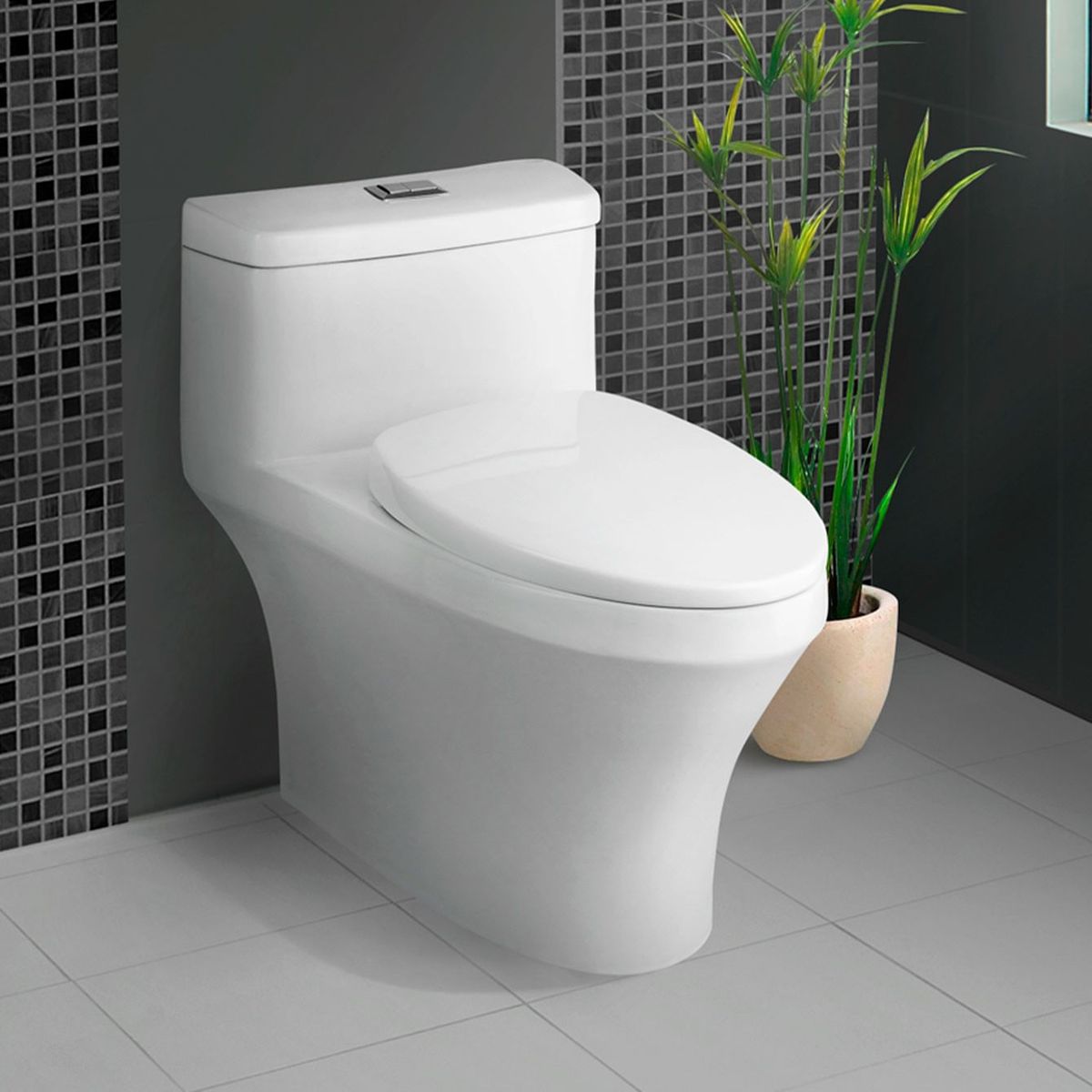 VAINSA - Inodoro One piece Ocean blanco Vainsa