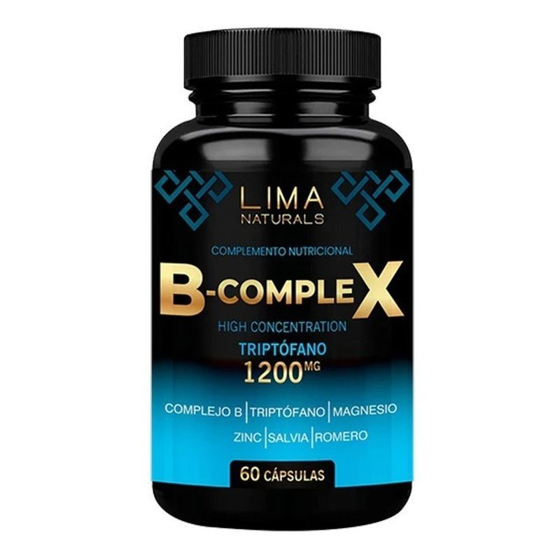 LIMA NATURALS - B Complex 60 Cápsulas Lima Naturals