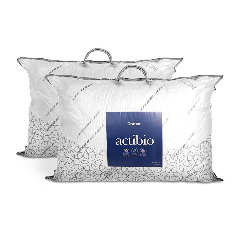 DRIMER - Drimer Set x 2 Almohadas Actibio 70x50cm
