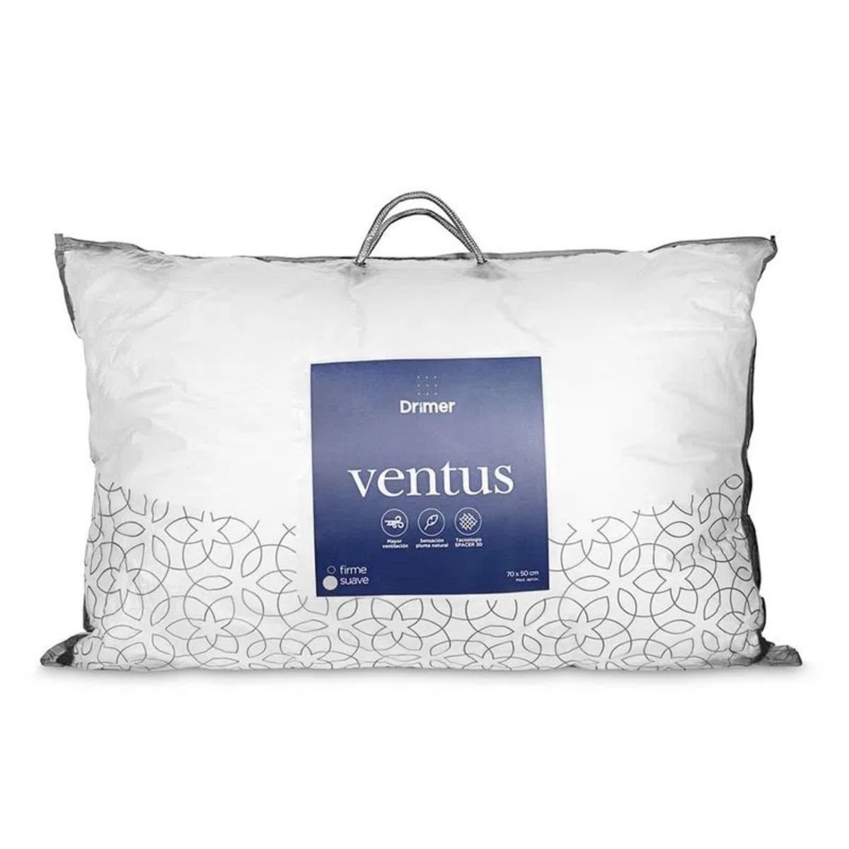 DRIMER - Almohada Ventus Firm 70x50cm