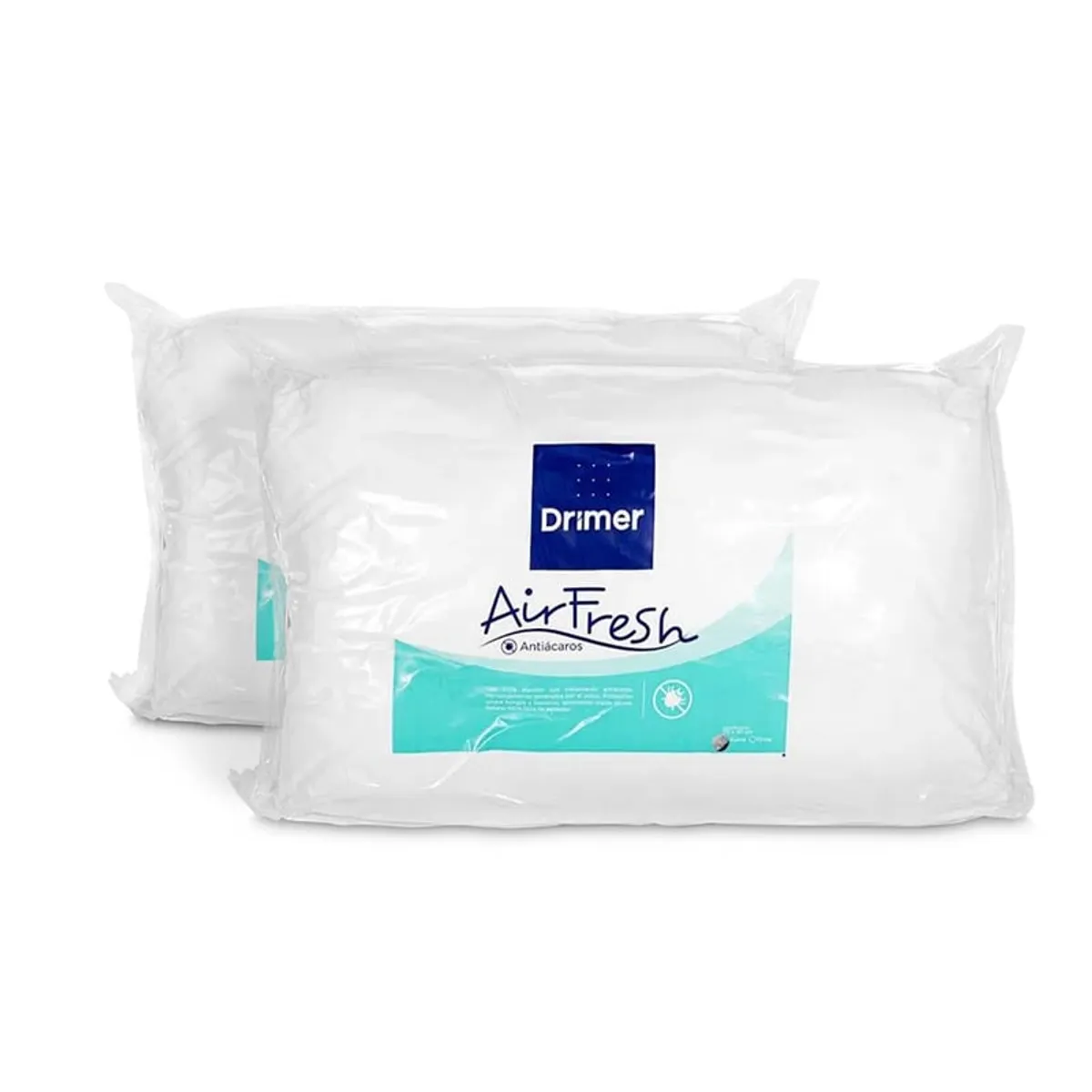 DRIMER - Pack X 2 Almohadas Airfresh Firm 70x50cm.