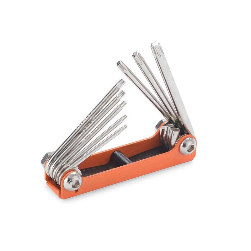 TRUPER - Llaves Torx Tipo Navaja Truper Bici x8 Piezas