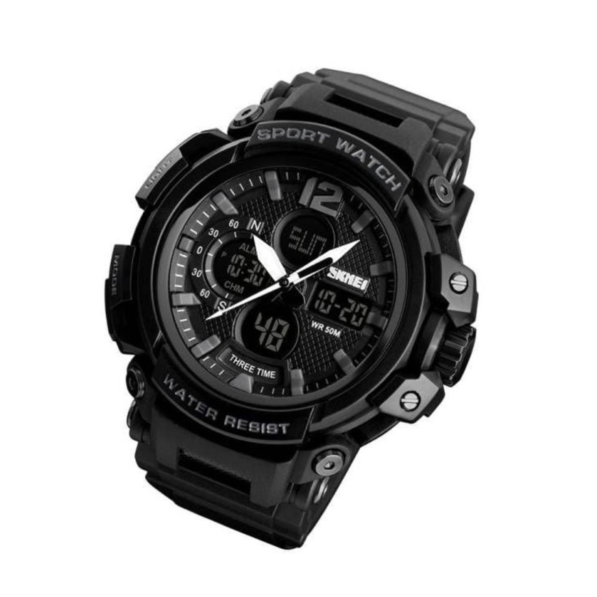 SKMEI - Reloj Skmei Deportivo Analogico Timer 1343 Negro