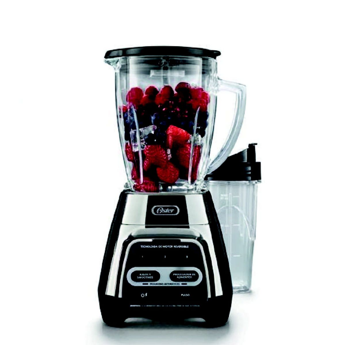 OSTER - Licuadora Digital Reversible con Vaso Blend N Go BLSTPYG1311