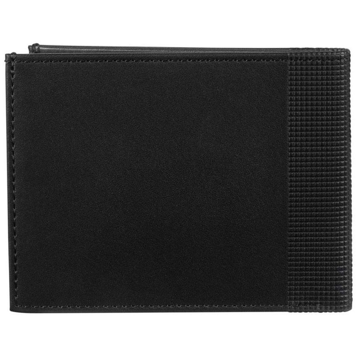 VICTORINOX - Billetera Altius Alox Slim Bi-fold color Negro Victorinox