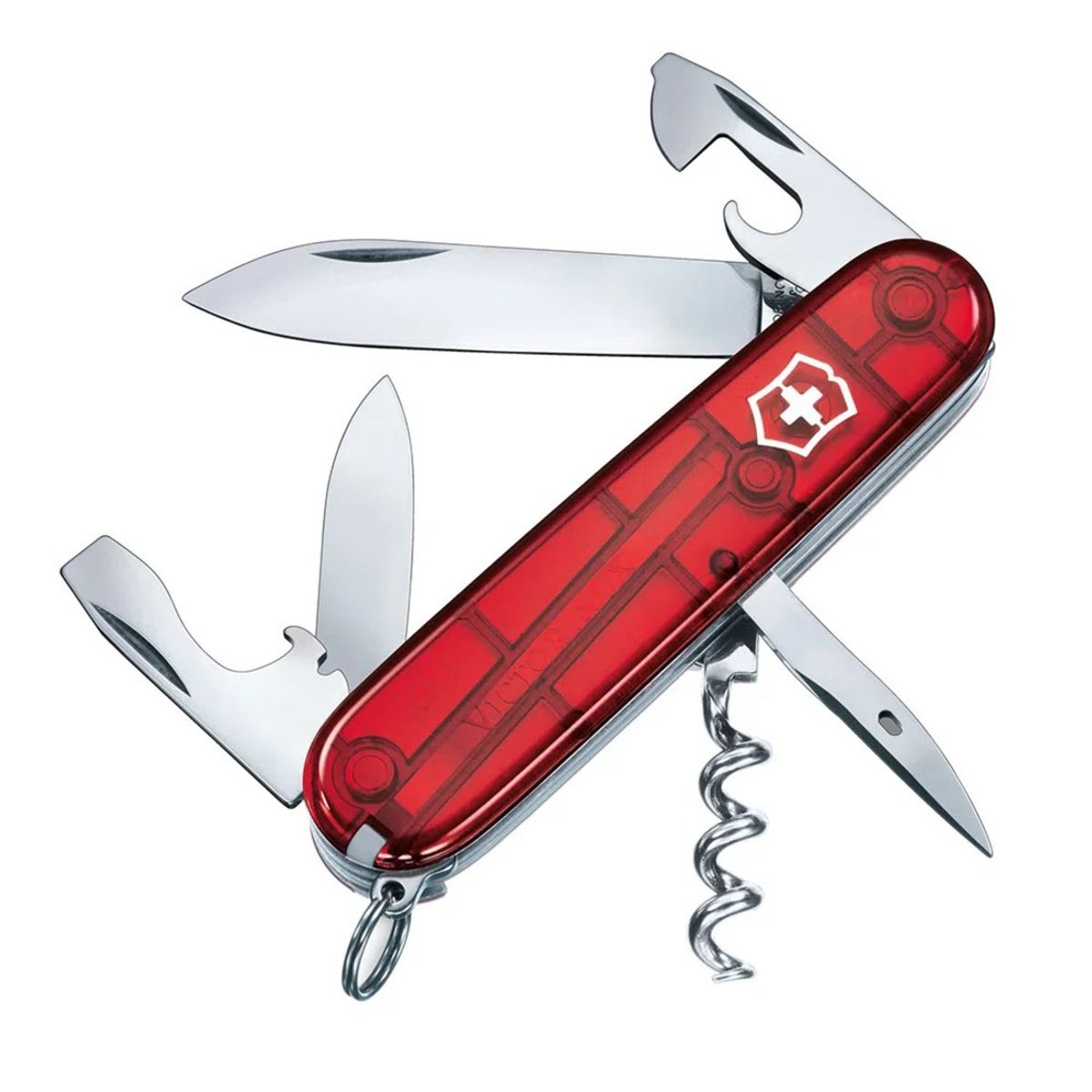Navaja spartan color rojo transparente victorinox victorinox, marca Victorinox - Foto Principal