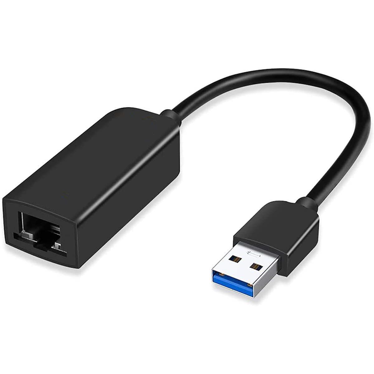 GENERICO - Adaptador de Red Cable para Internet Ethernet Usb 2.0