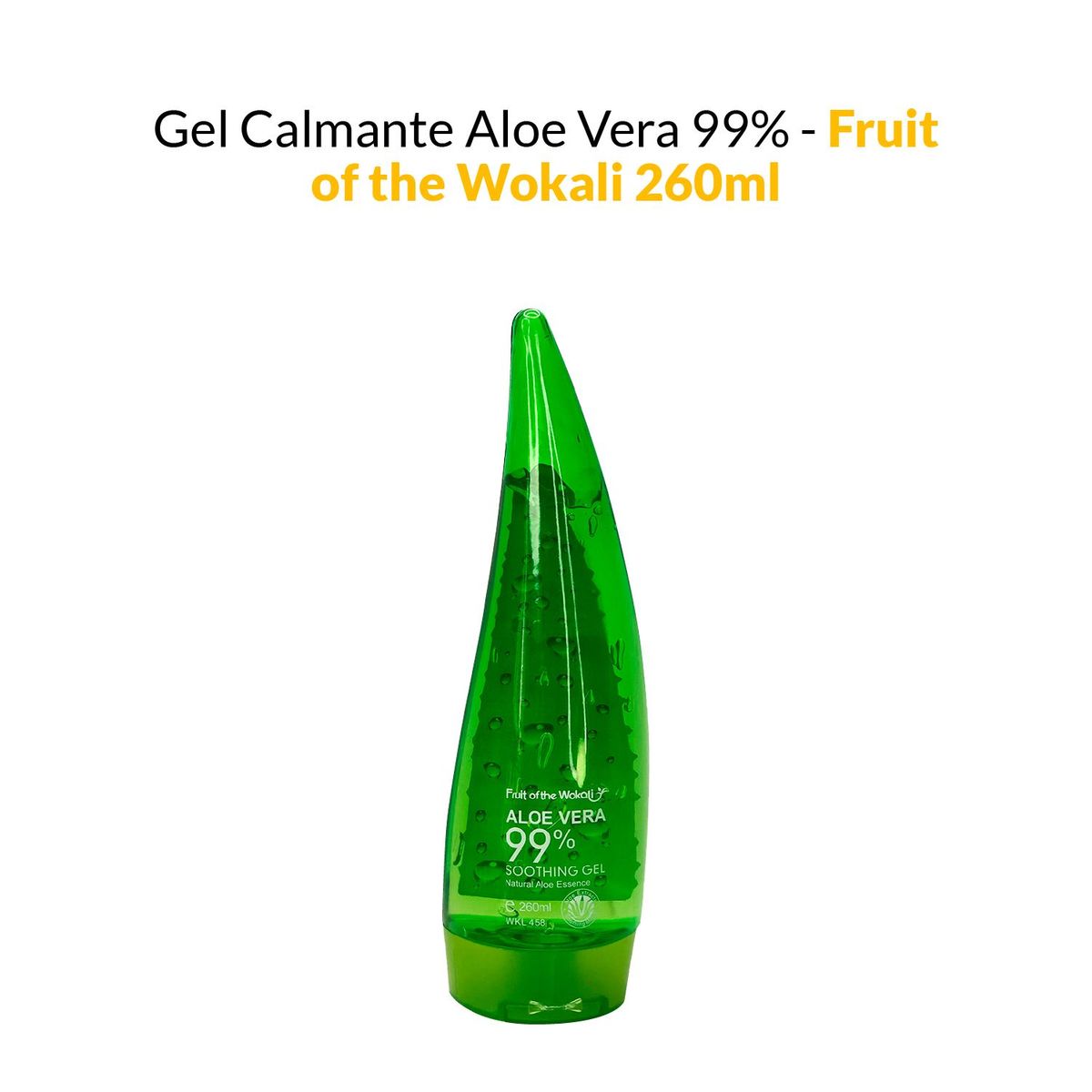GENERICO - Gel Calmante Aloe Vera 99 - Fruit of the Wakali 260ml.