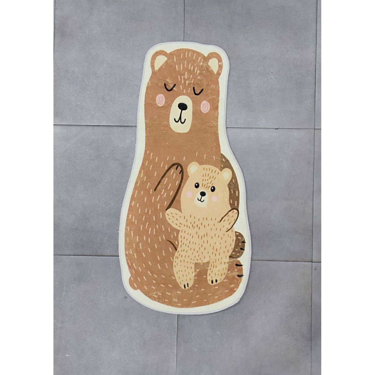 GENERICO - ALFOMBRA PARA DORMITORIO EN FORMA DE OSA