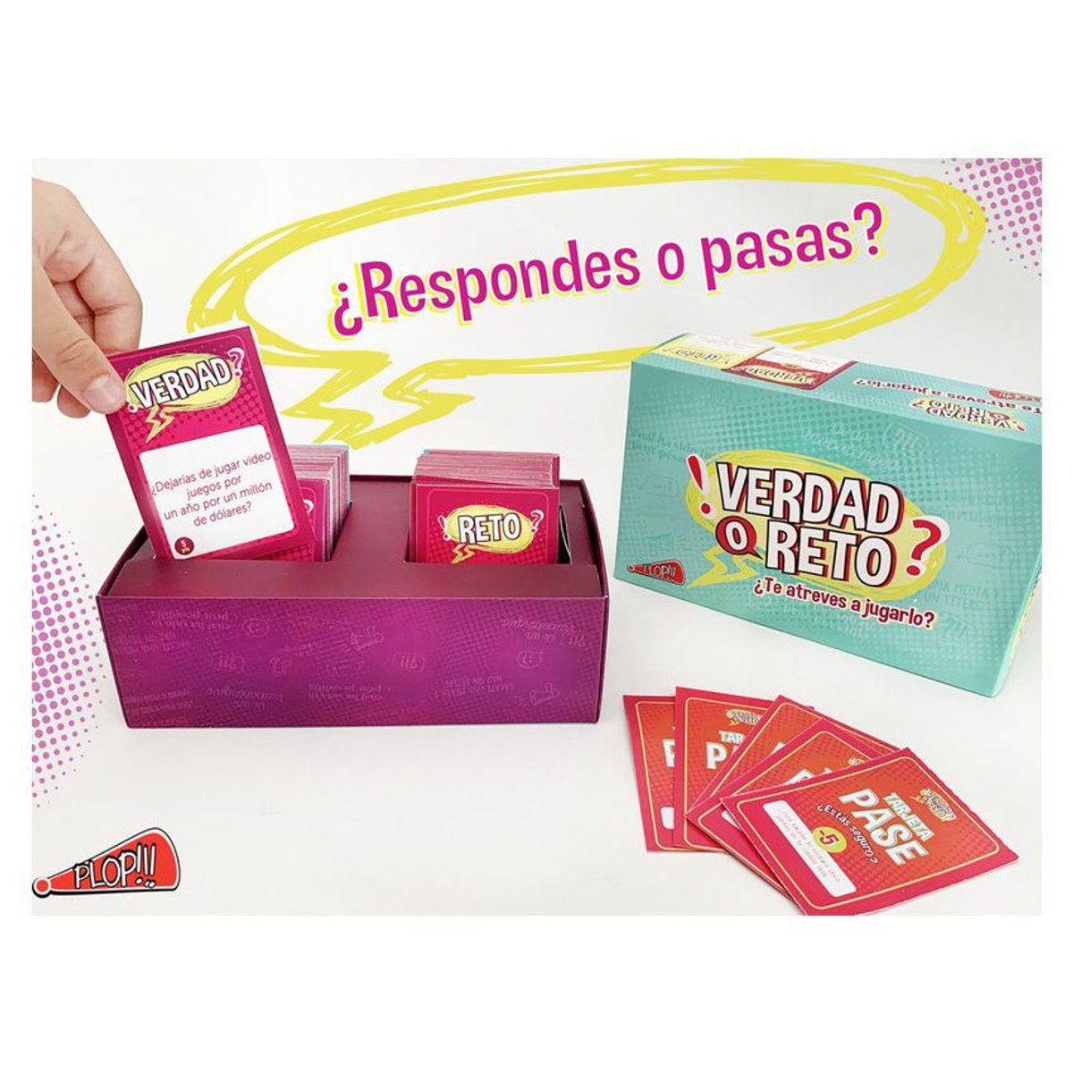PLOP - Juego de mesa plop verdad o reto