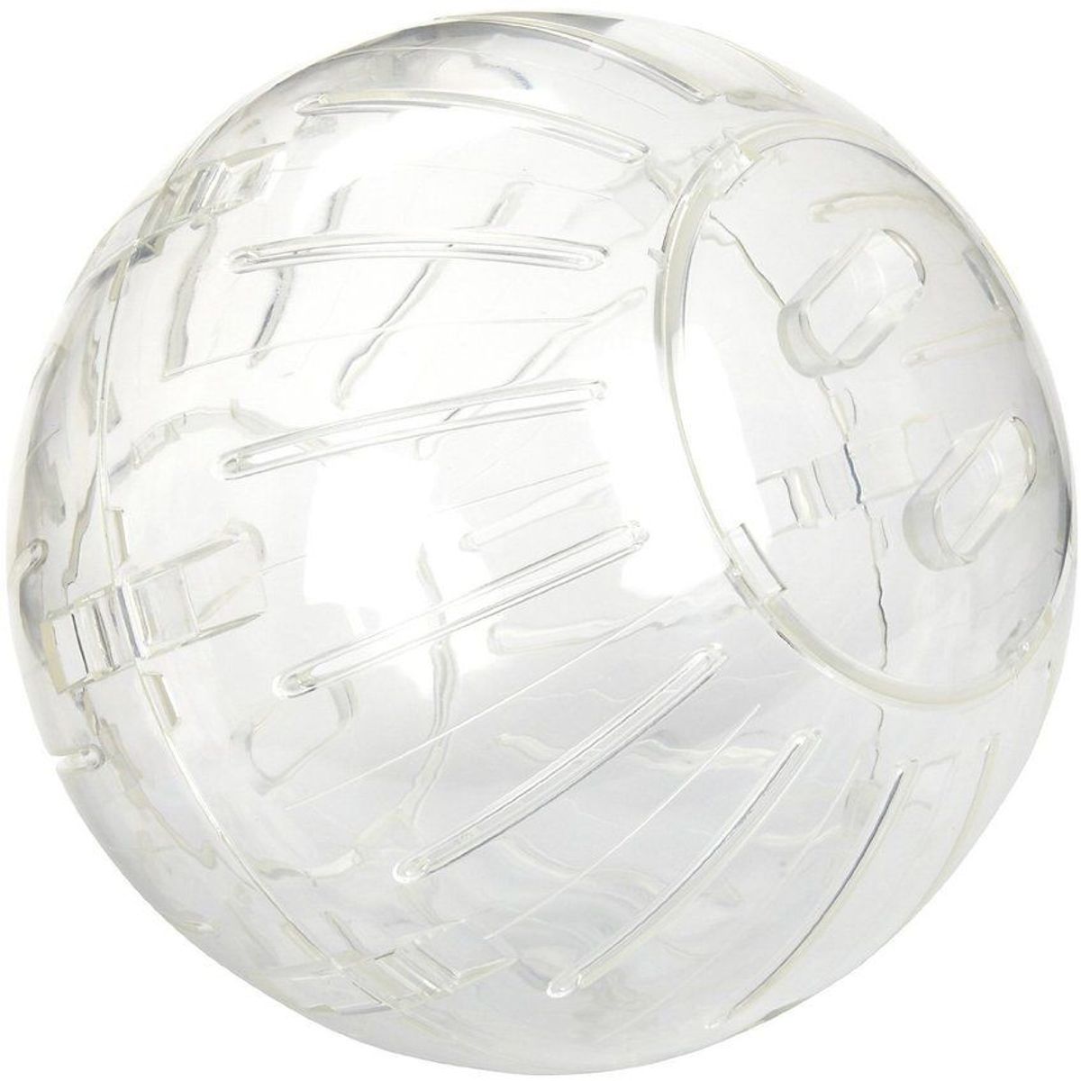 LIVING WORLD - Bola esfera para hamster con parantes 17 cm transparente