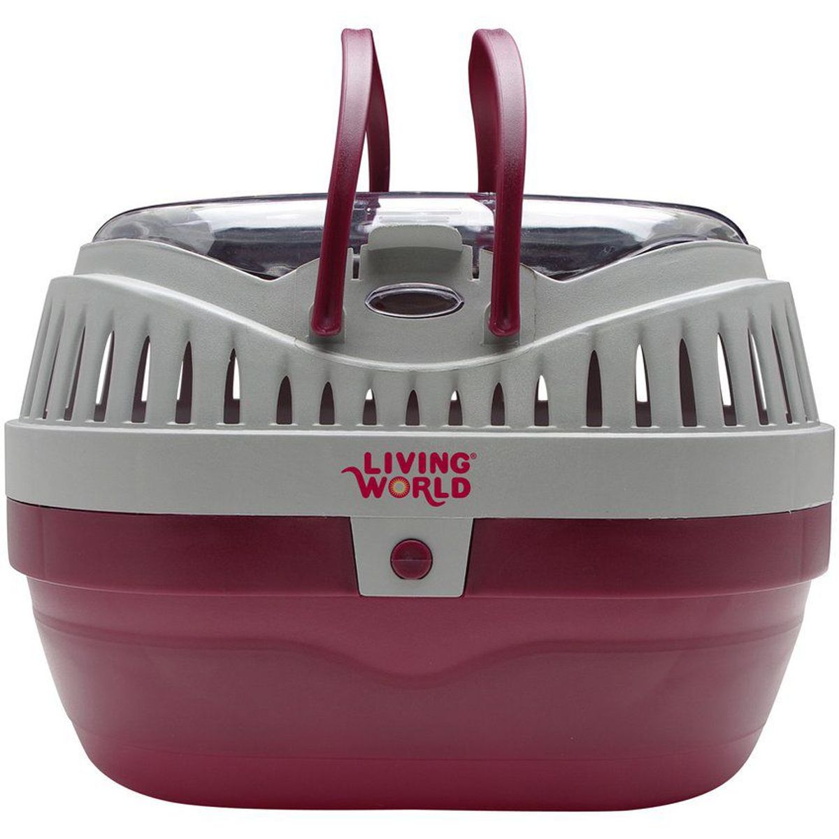 LIVING WORLD - Transportador para mascotas pequeñas living world guinda