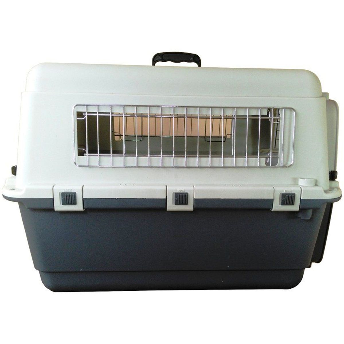 GENERICO - Kennel jaula transportador de mascotas L70 - 67.5 cm - IATA