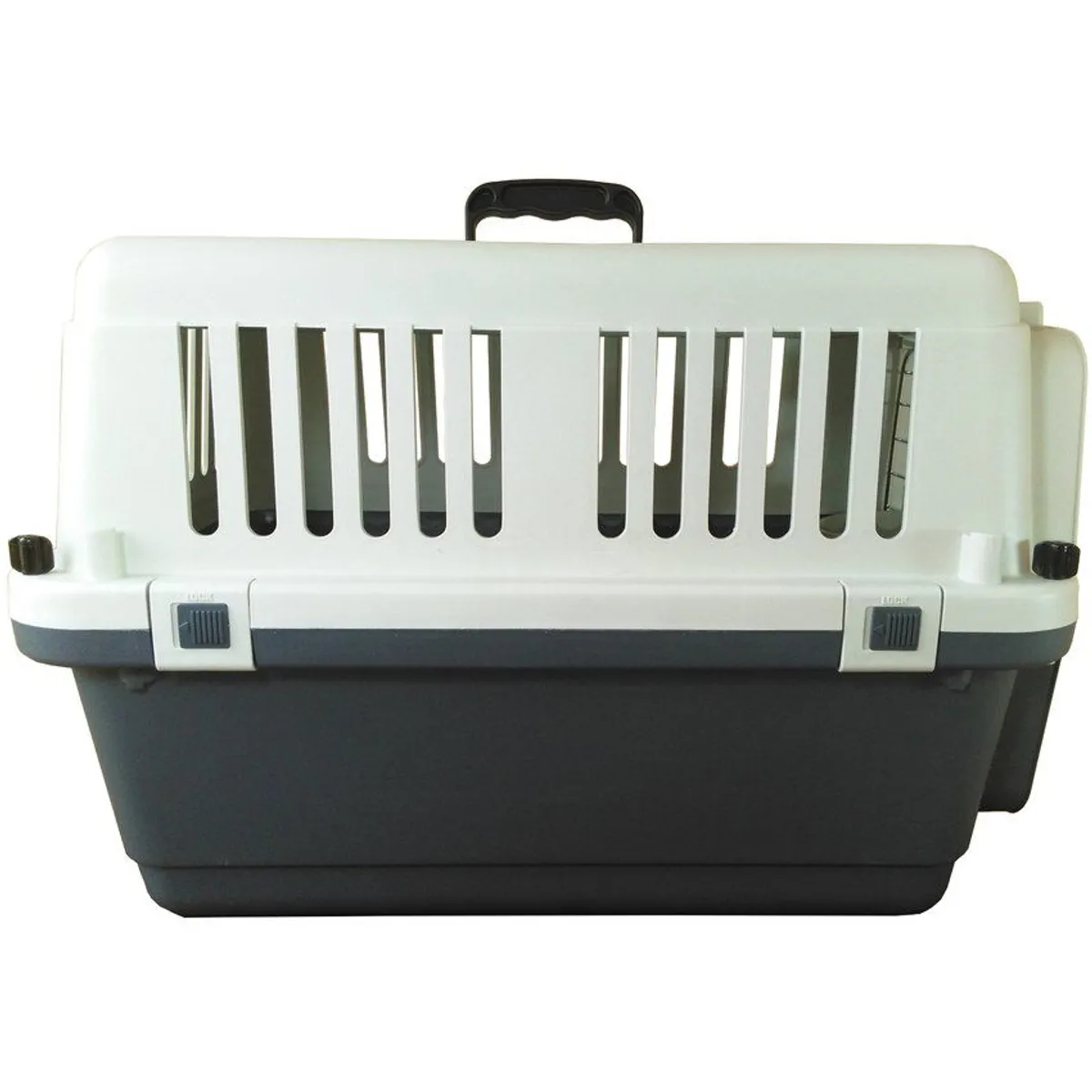 PET MODE - Kennel jaula transportadora para perros l50 - gris y beige