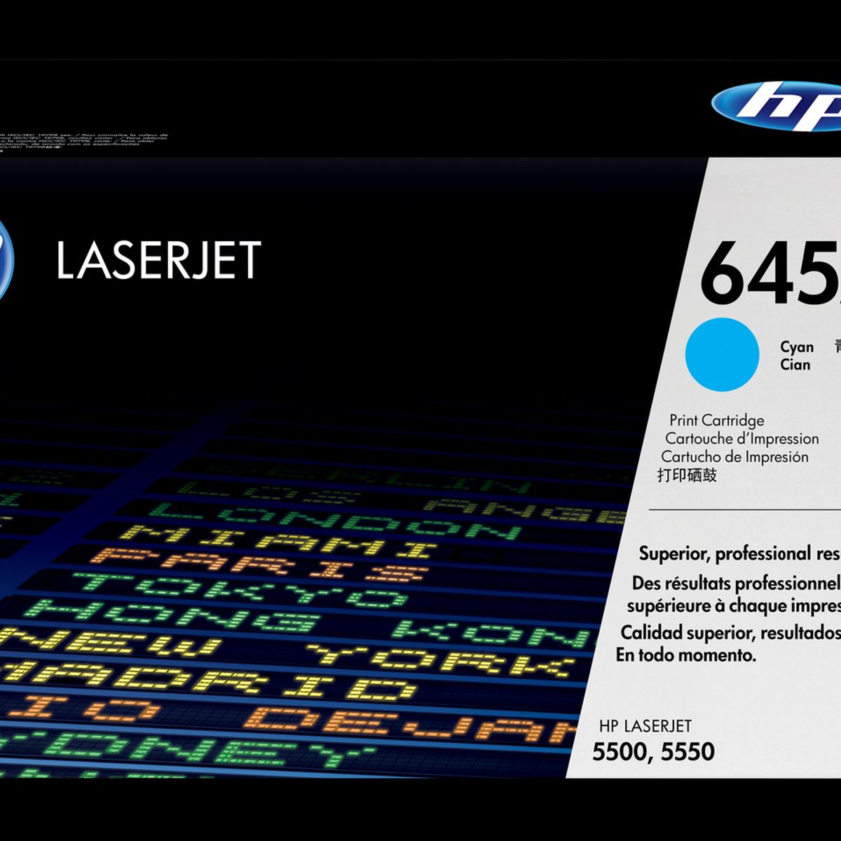 HP - Cartucho Toner Hp 645A Cian Hp Laserjet 5500 5550 Original