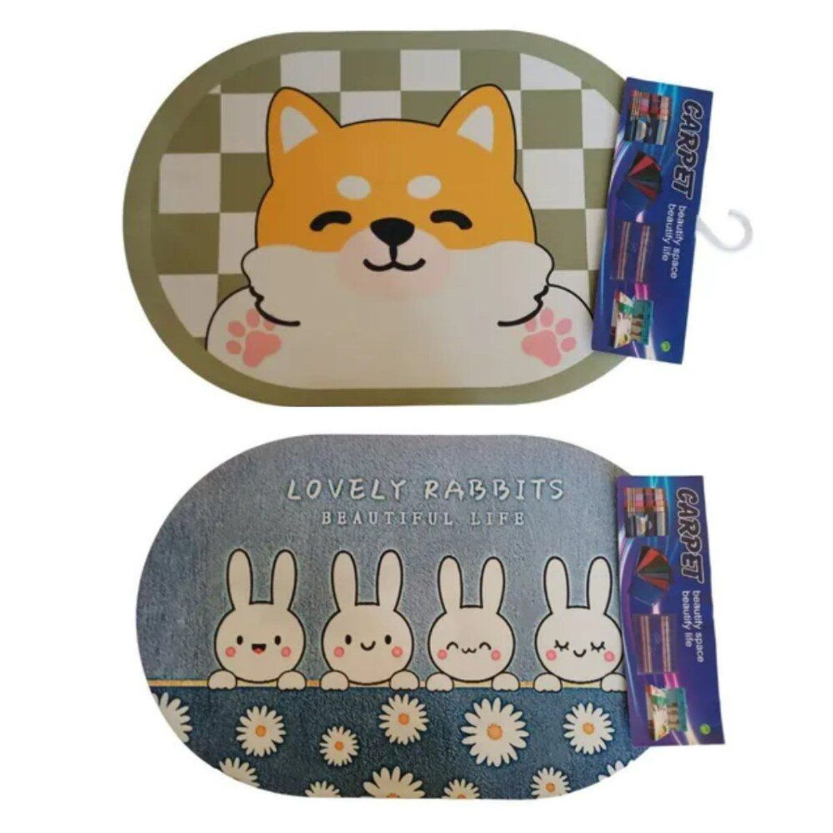 GENERICO - Alfombra de baño  absorbente para ducha anti deslizante Aleatorio