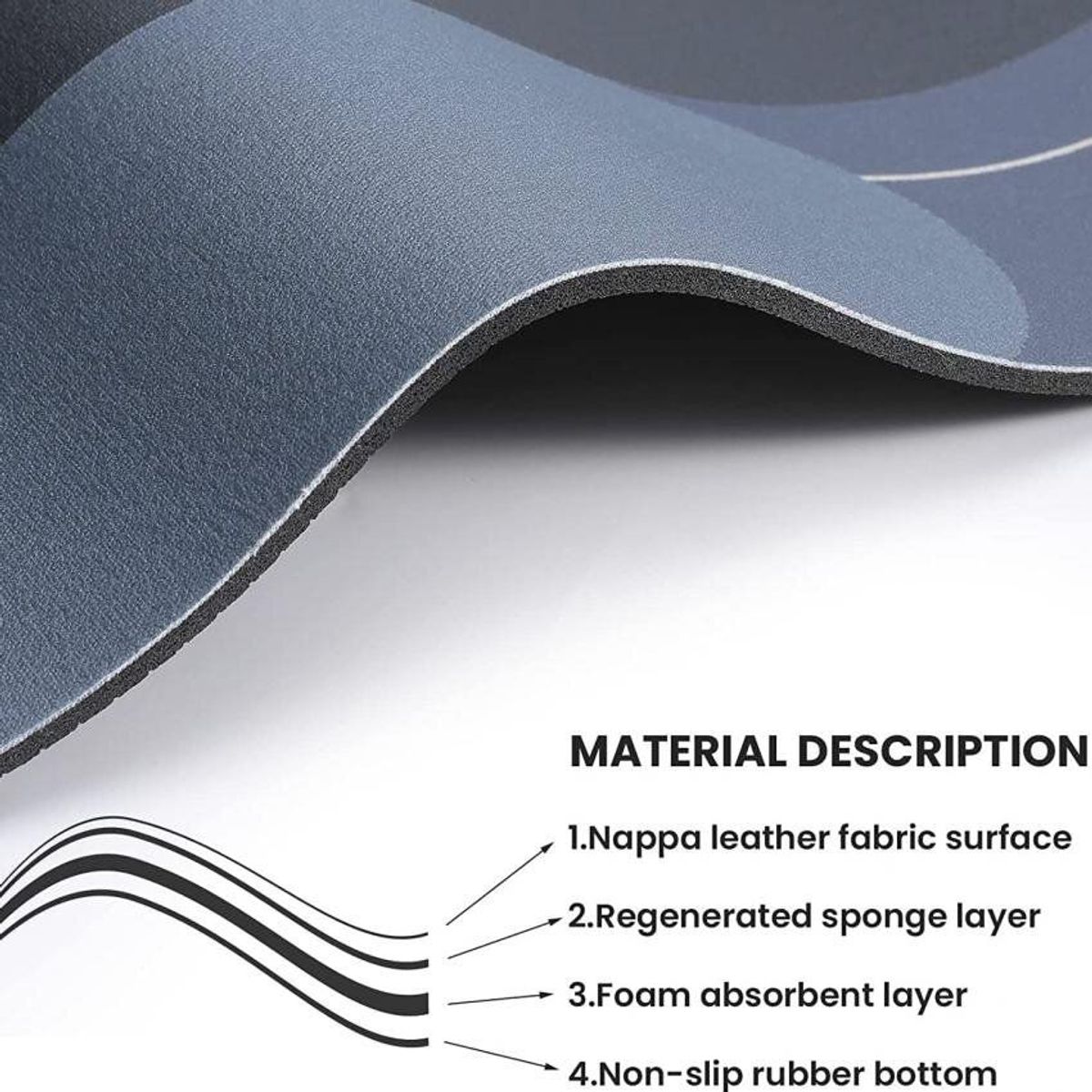 GENERICO - Alfombra de baño  absorbente para ducha anti deslizante Aleatorio