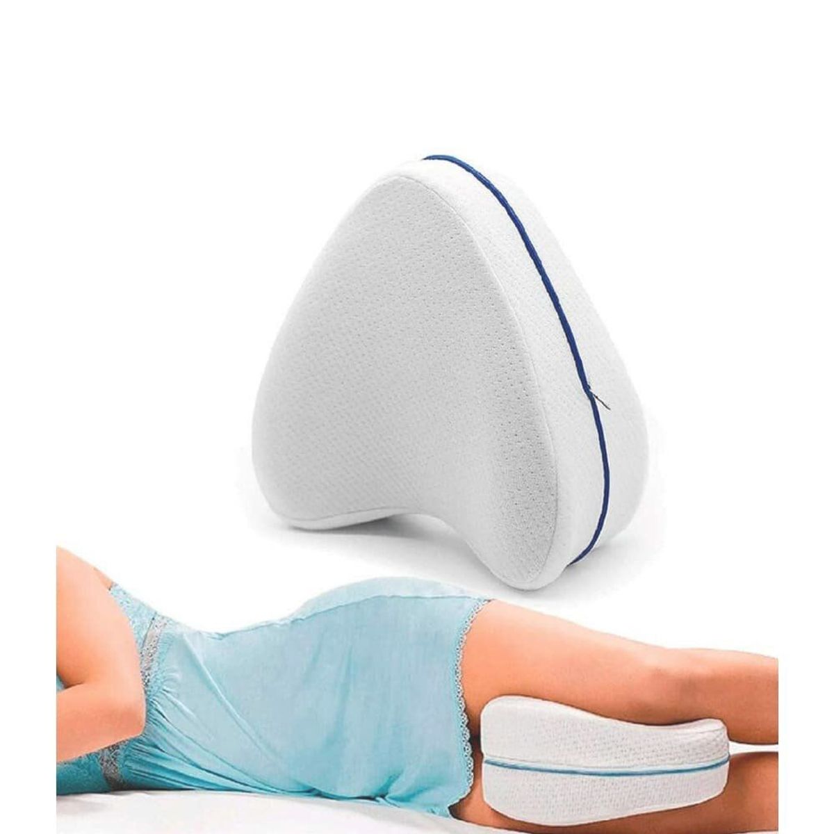 GENERICO - Almohada Para Piernas Viscoelástica Ergonómica