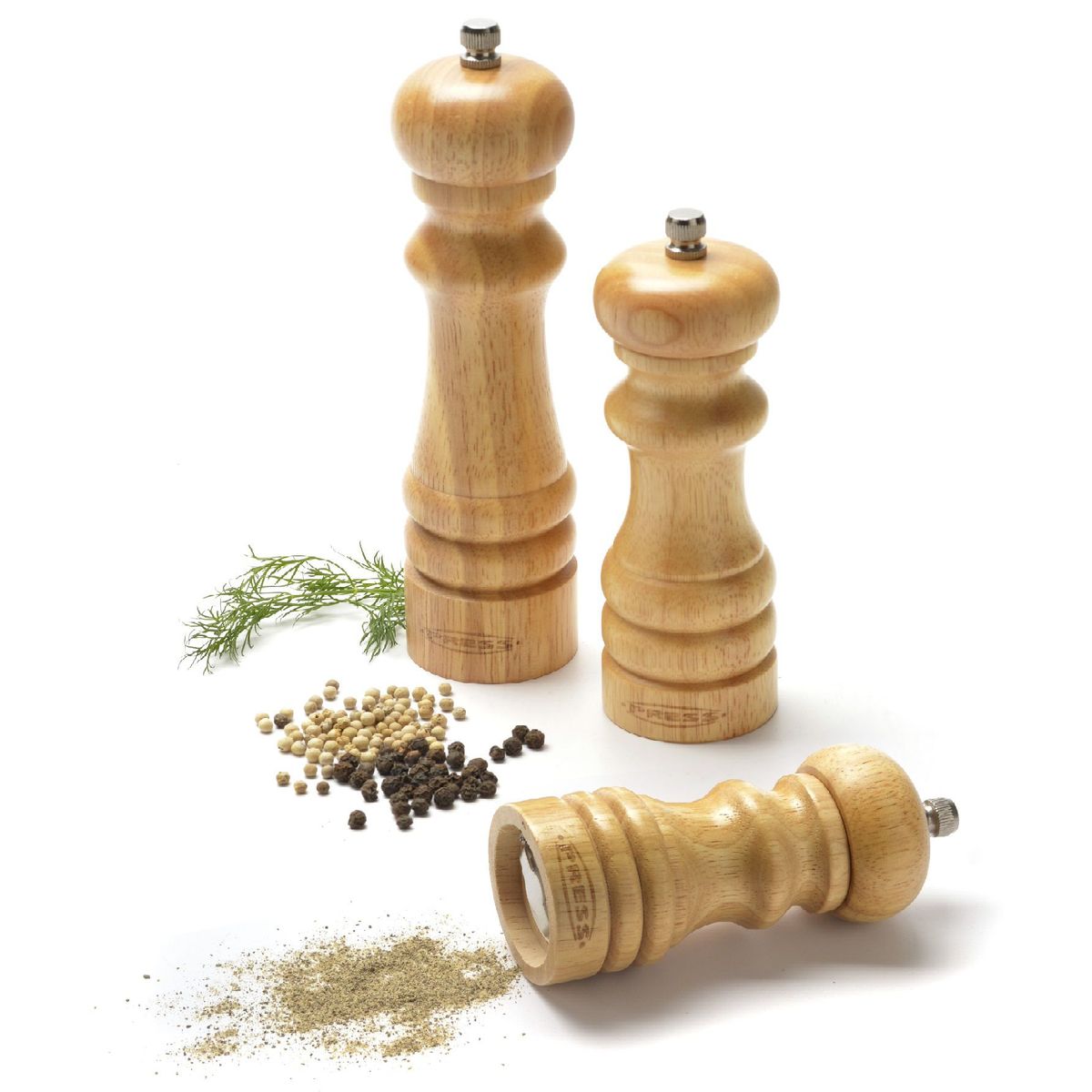 PRESS - Pimentero de Madera 15 cm Línea Classic - PRESS