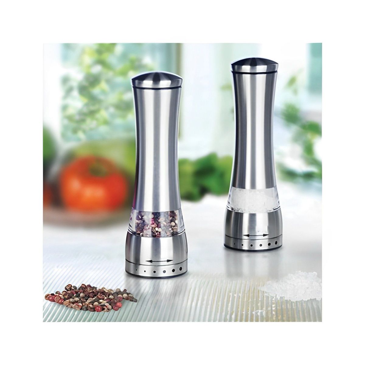 INSPIRA MARKET - Moledor Pimienta Sal Granos Y Finas Hierbas