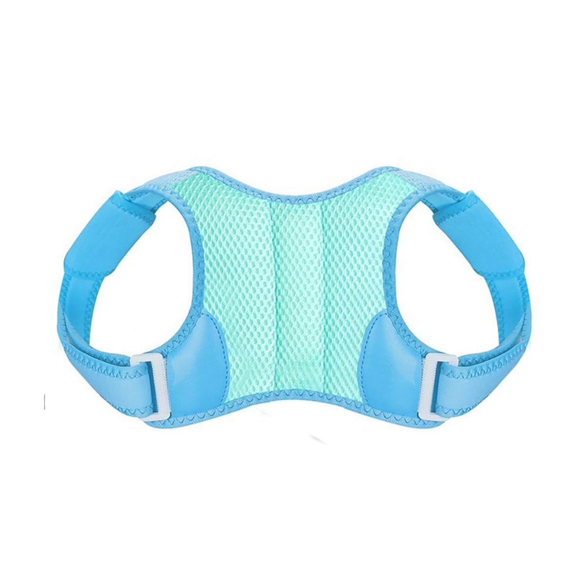 GENERICO - Corrector de postura para niño y niña Celeste Talla M