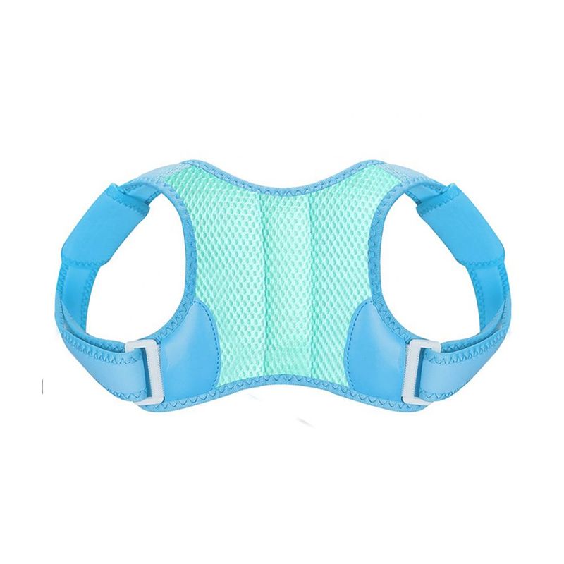 GENERICO - Corrector de postura para niño y niña Celeste Talla M