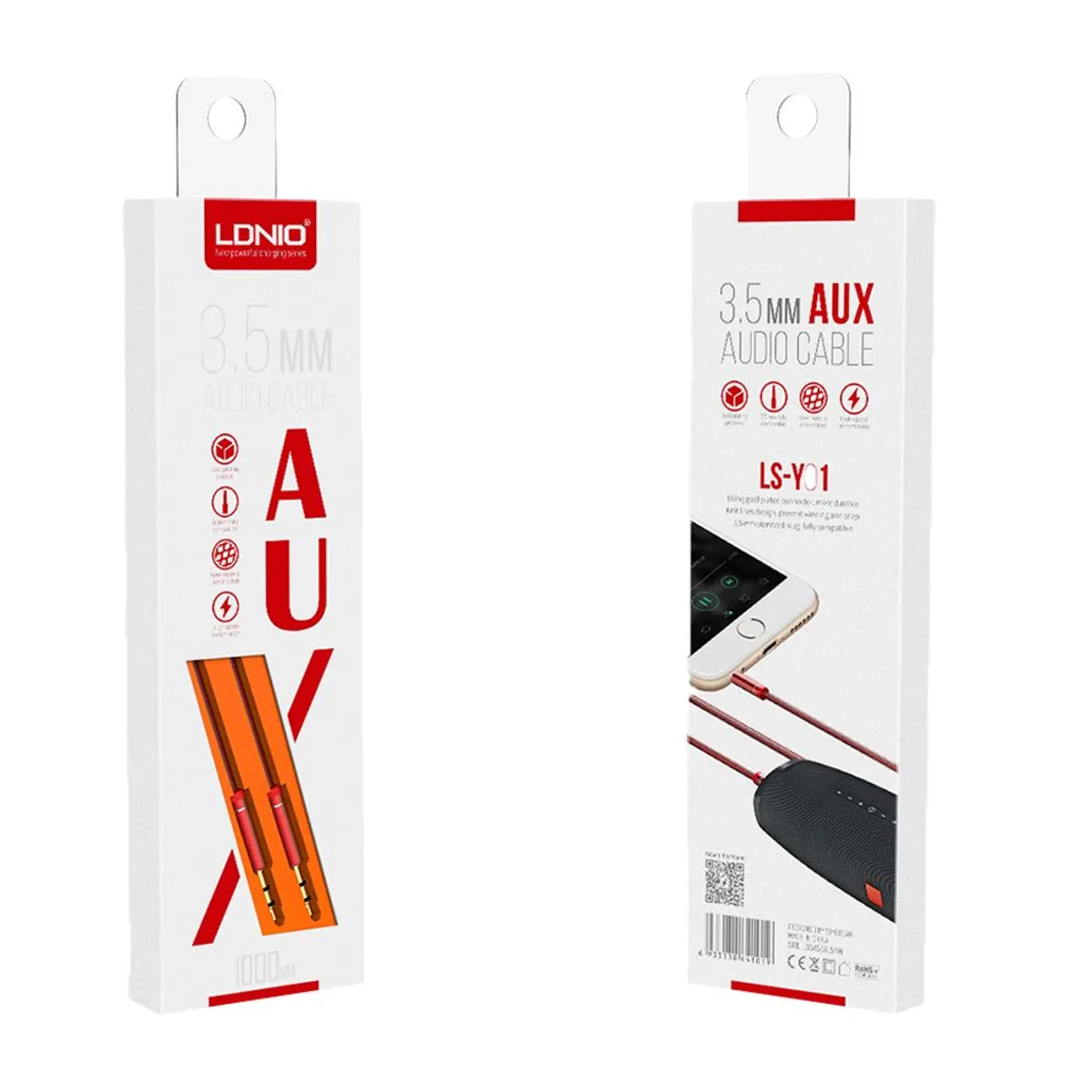 GENERICO - Cable auxiliar 35mm ls-y01