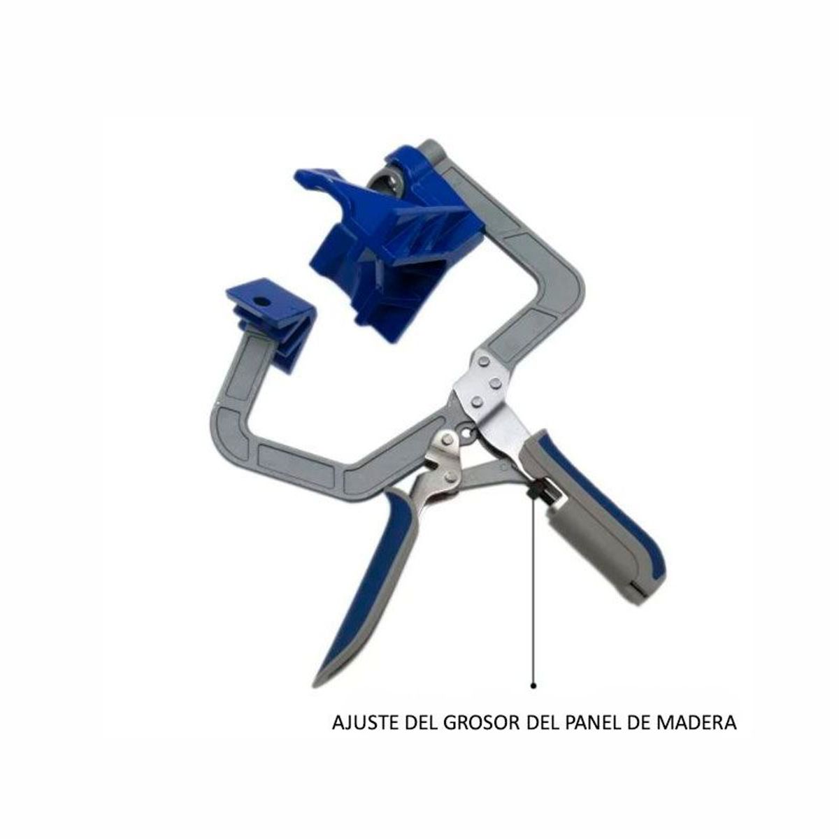 GENERICO - Abrazadera de Esquina 90º para Sistema Tornillos Ocultos