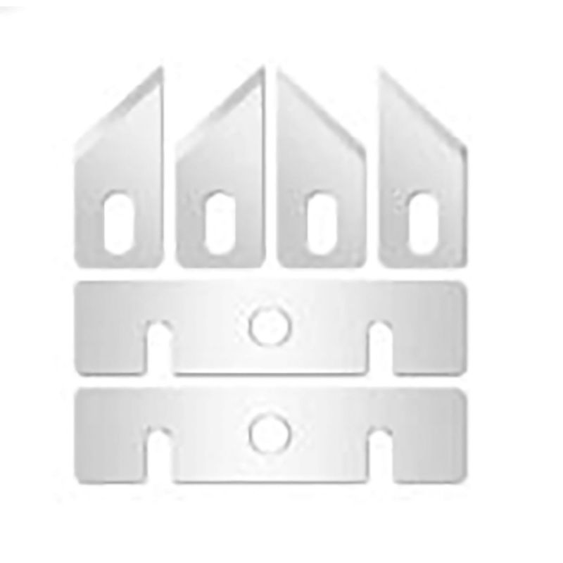 GENERICO - Cuchillas de Repuesto Refilador de Cantos de Melamina