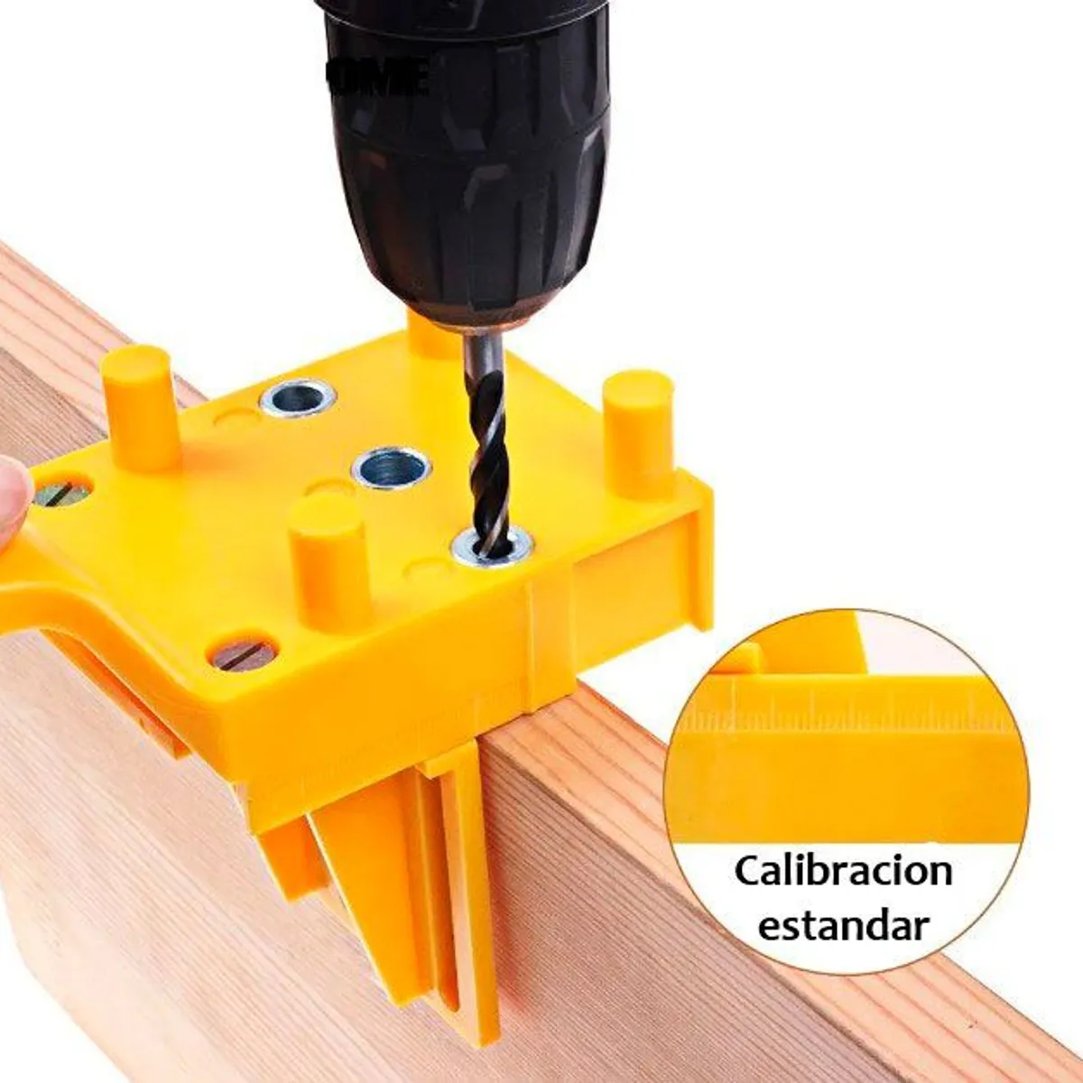 GENERICO - Centrador Guía para tarugos de Madera - Kit AZUL