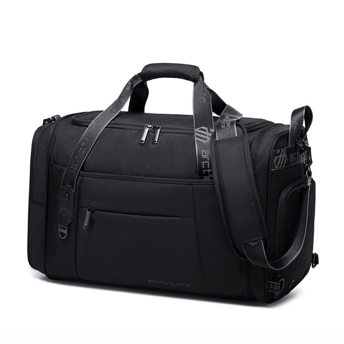ARCTIC HUNTER - Bolso Maletin Hombre Arctic Hunter 0021 Viaje Gimnasio Deportivo Negro