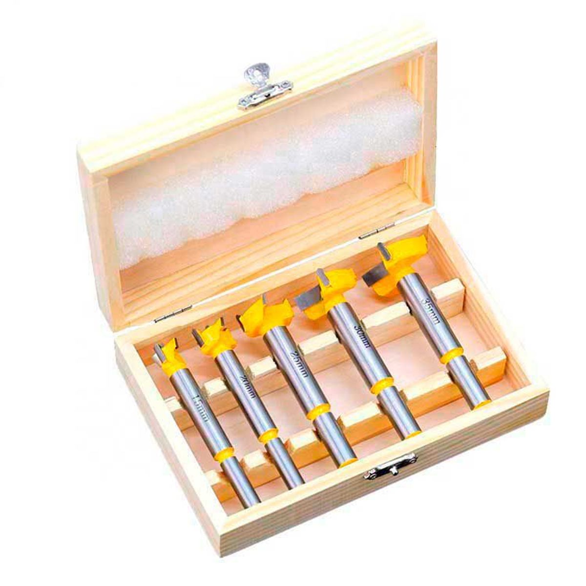 GENERICO - Brocas Forstner para Bisagra Cazoleta - 5 Piezas